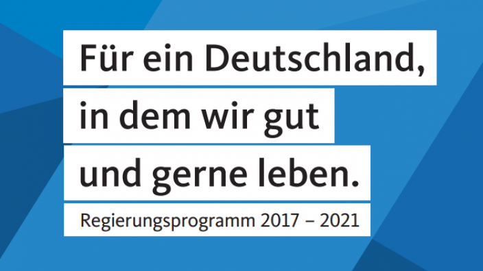 Bild Regierungsprogramm